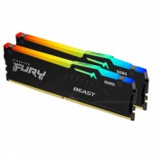 Комплект модулей памяти Kingston FURY Beast KF556C40BBAK2-64 DDR5 64GB (Kit 2x32GB) 5600MHz